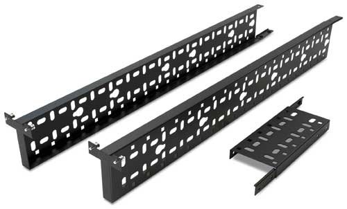 APC NetShelter Cable Management, Vertical Cable Manager, for NetShelter SX, Black, 76 x 1880 x 76 mm - Image 2