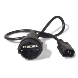 APC Power Cord, C14 to CEE 7/7 Schuko, 0.6m