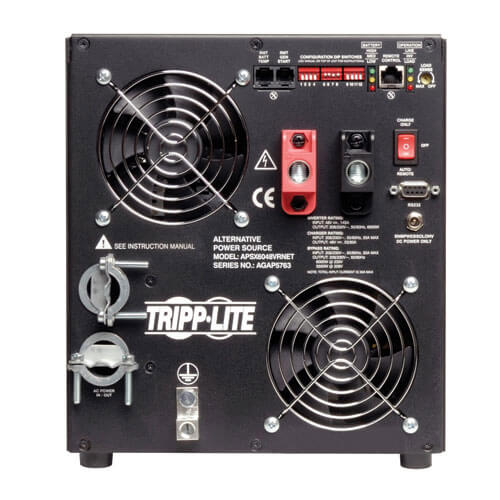 Tripp Lite 6000W APS X Series 48VDC 208/230V Inverter/Charger with Pure Sine-Wave Output, AVR, Hardwired - Image 3