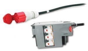 APC 3 Pole 5 Wire RCD 32A 30mA IEC309 power distribution unit (PDU)
